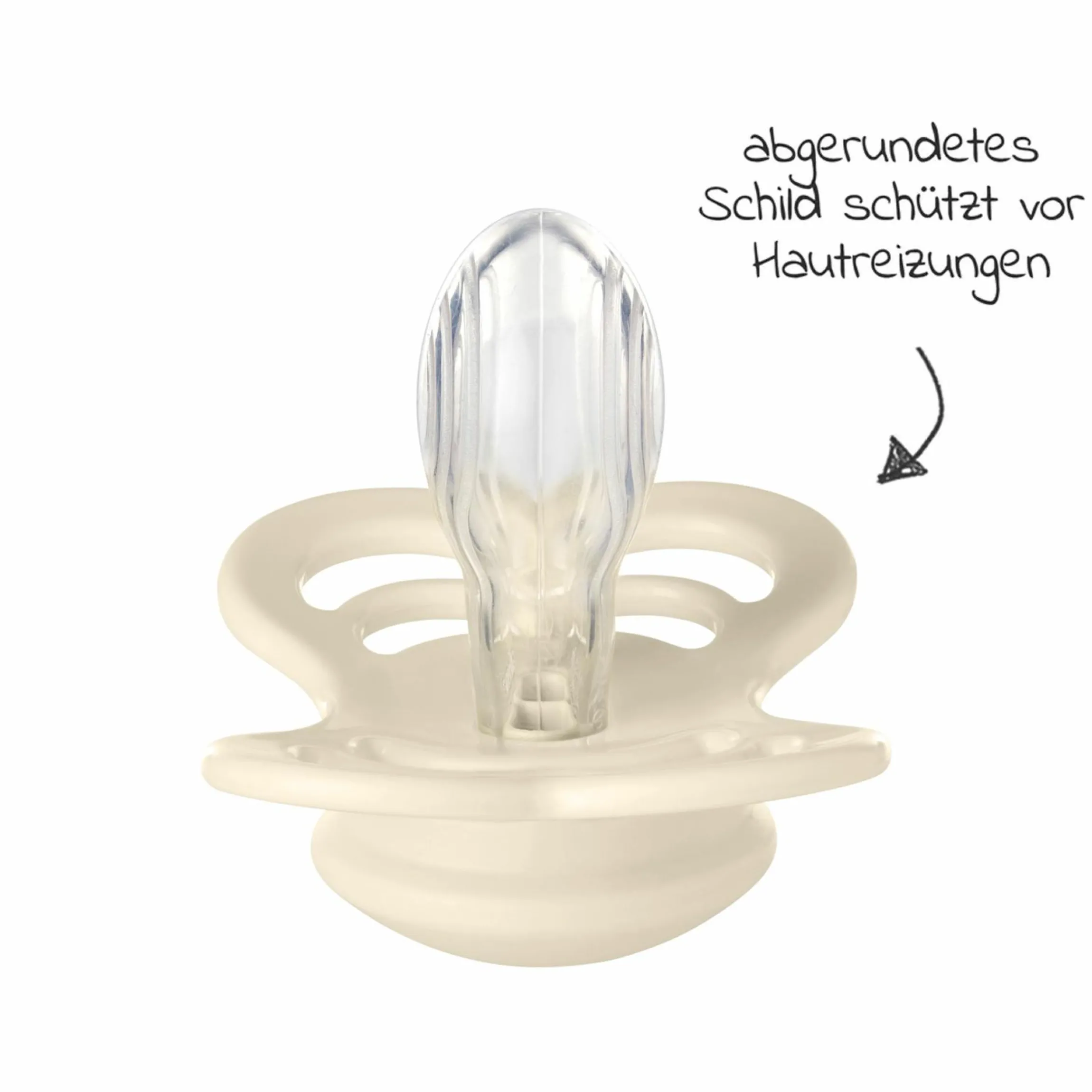 Schnuller 2er Pack Supreme - Silikon - Ivory / Blush - Gr. 6-36 M
