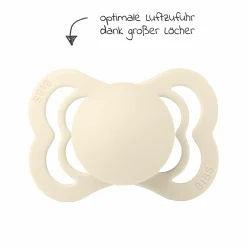 Schnuller 2er Pack Supreme - Silikon - Ivory / Sage - Gr. 0-6 M
