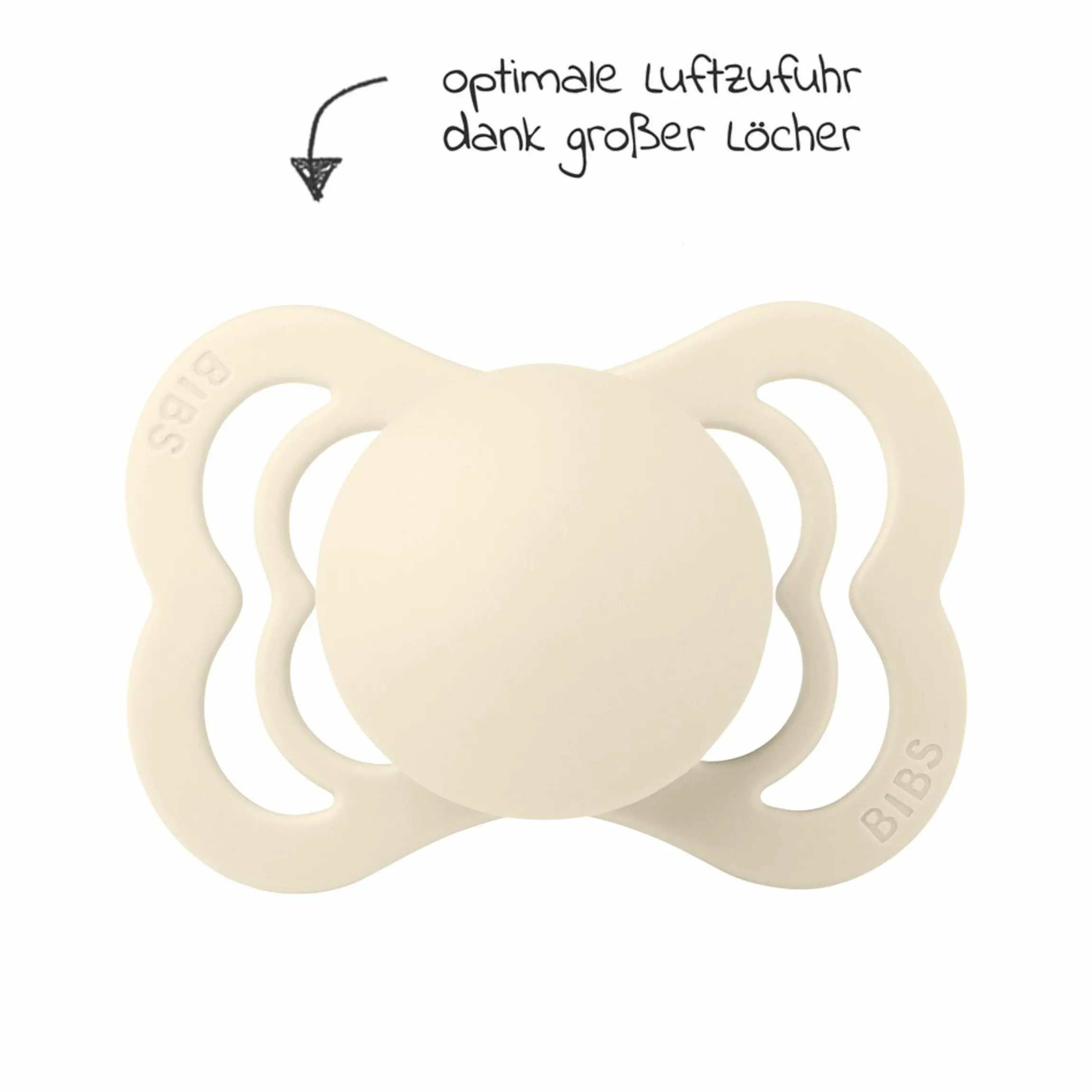 Schnuller 2er Pack Supreme - Silikon - Ivory / Sage - Gr. 0-6 M