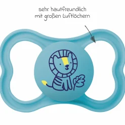 Schnuller 2er Pack Supreme - Silikon 6-16 M - Blau