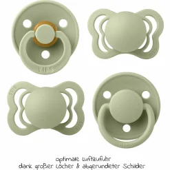 Schnuller Probierset - Try-it Collection 4er Pack - Sage - Gr. 0-6 M