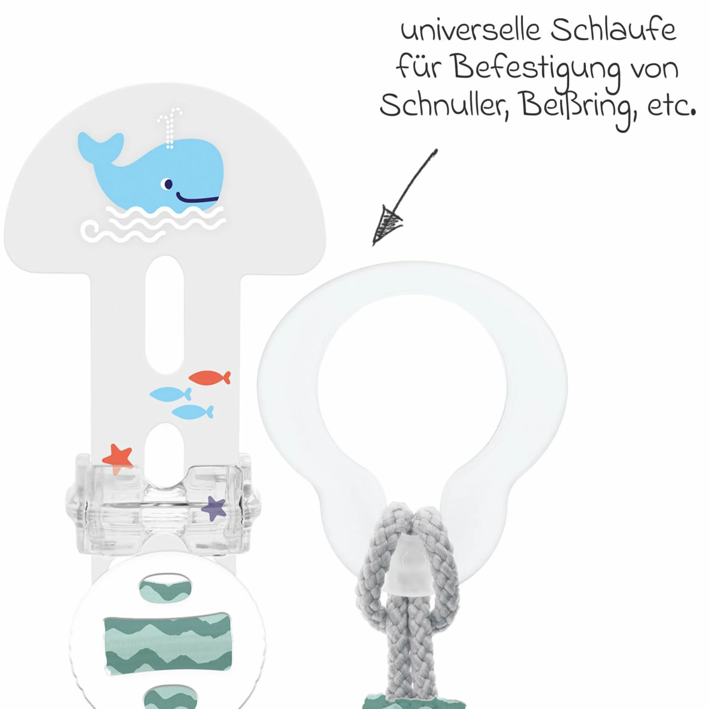 Schnullerband Clip it! - Wal