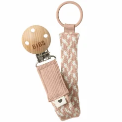 Schnullerband Pacifier Braid - Blush / Ivory