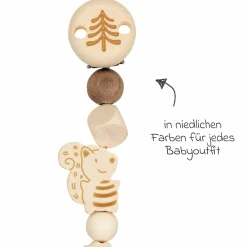Schnullerkette - Eichhörnchen