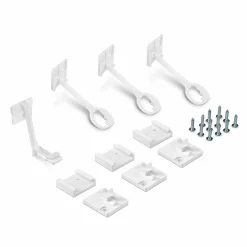 Schubladen- & Schranksicherung 3er Pack mit Montagehilfe - Weiß