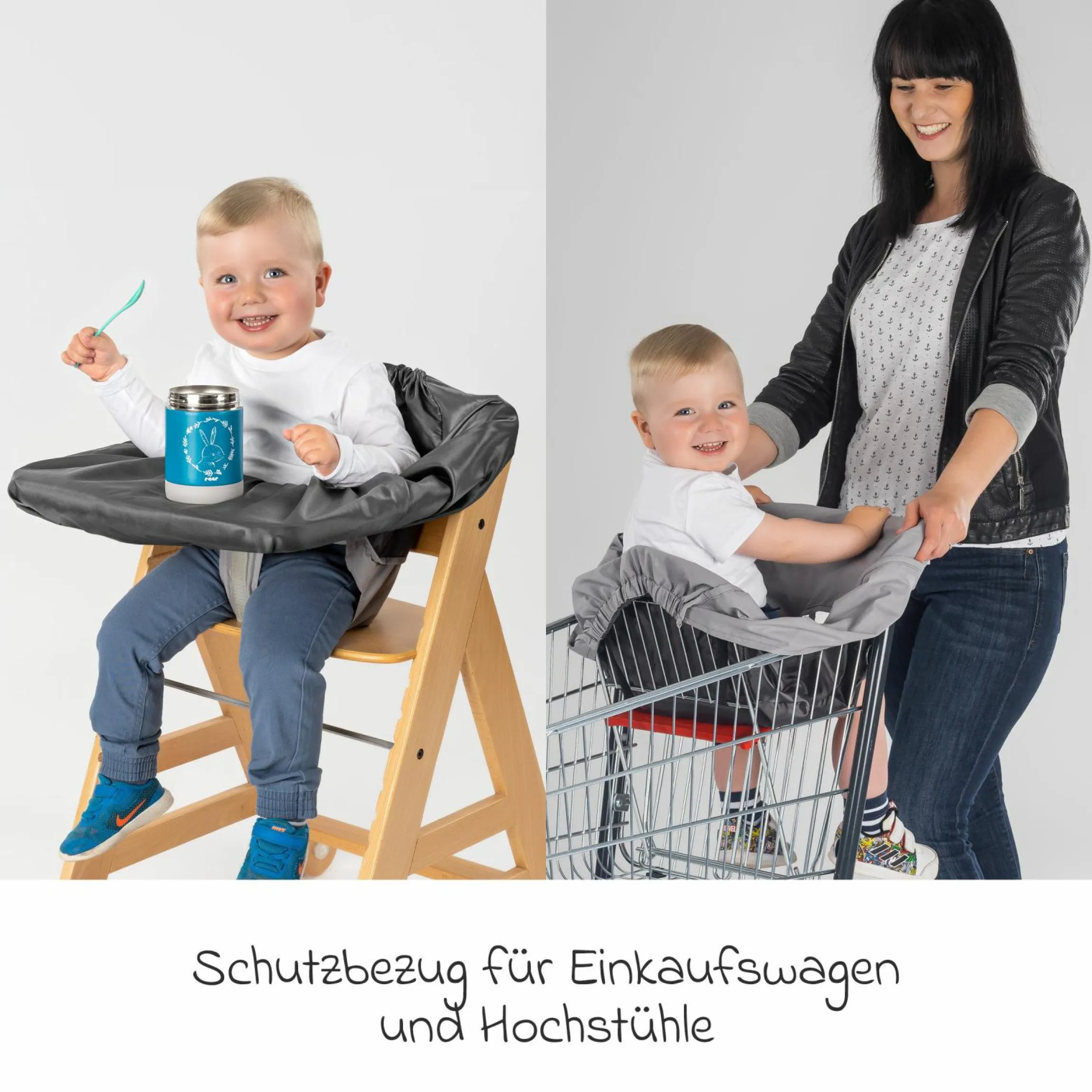 Schutzbezug HygieneCover für Einkaufswagen und Hochstuhl
