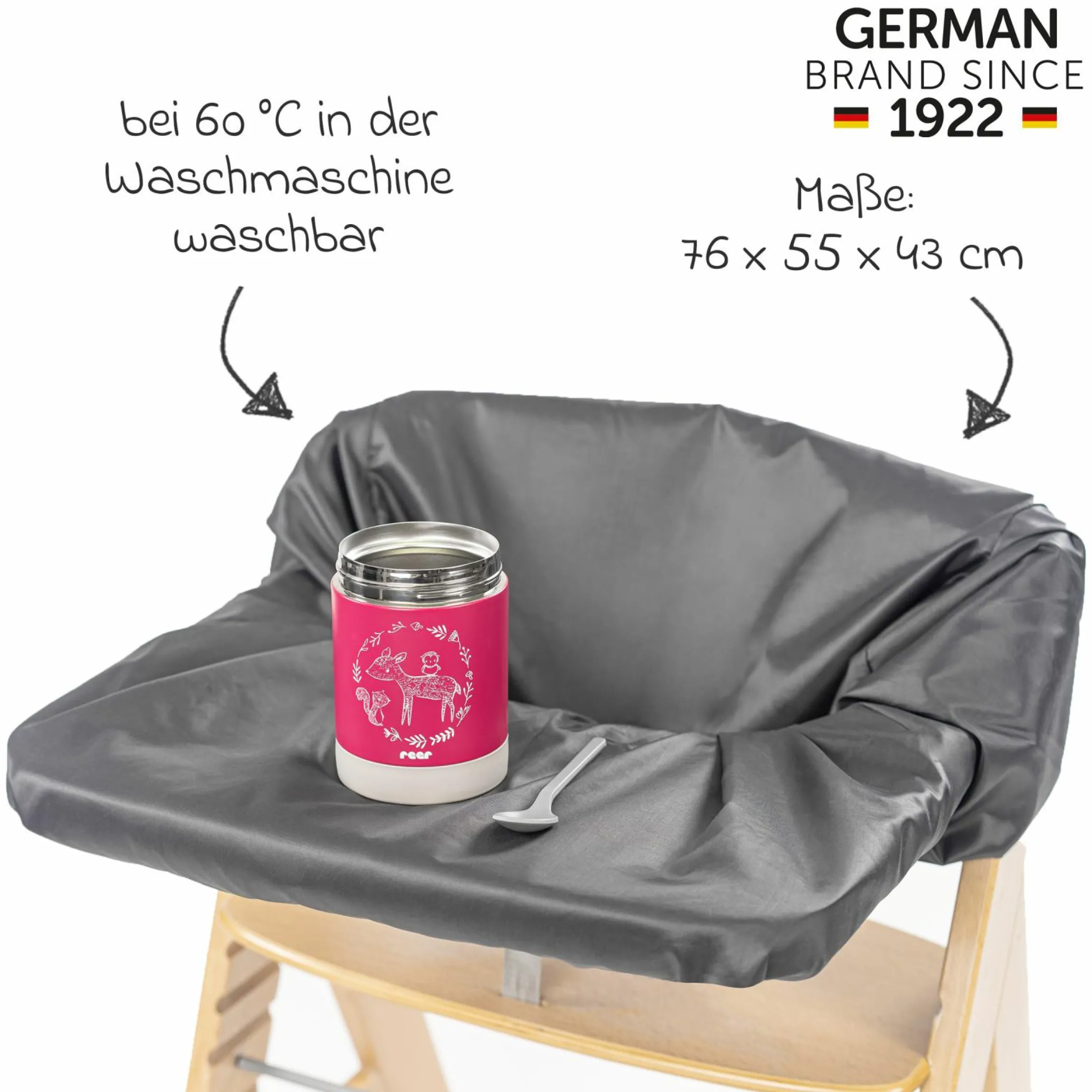 Schutzbezug HygieneCover für Einkaufswagen und Hochstuhl