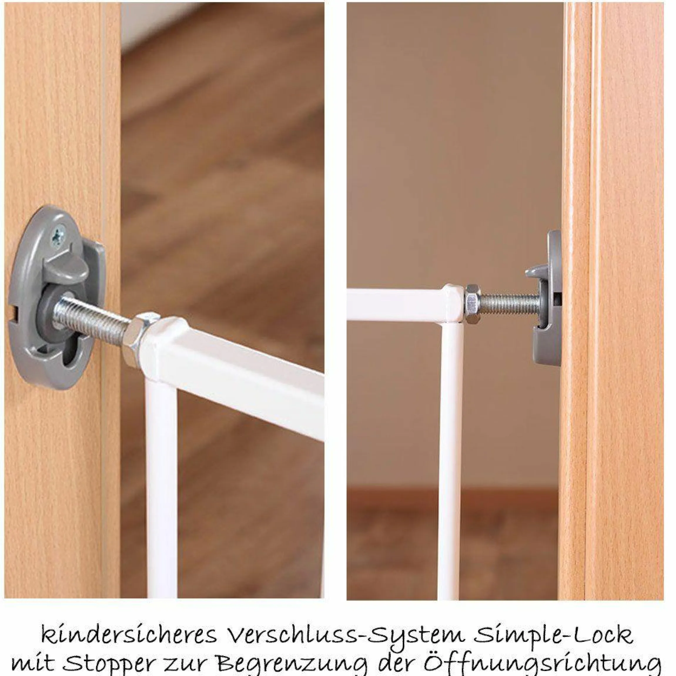 Schutzgitter zum Schrauben Basic Simple Lock 68 - 106 cm - Metall