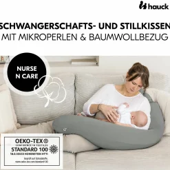 Schwangerschafts- und Stillkissen - Nurse N Care (190 cm Länge) - Anthracite