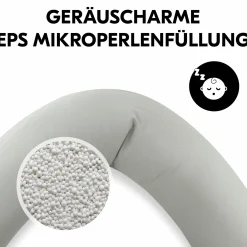 Schwangerschafts- und Stillkissen - Nurse N Care (190 cm Länge) - Anthracite