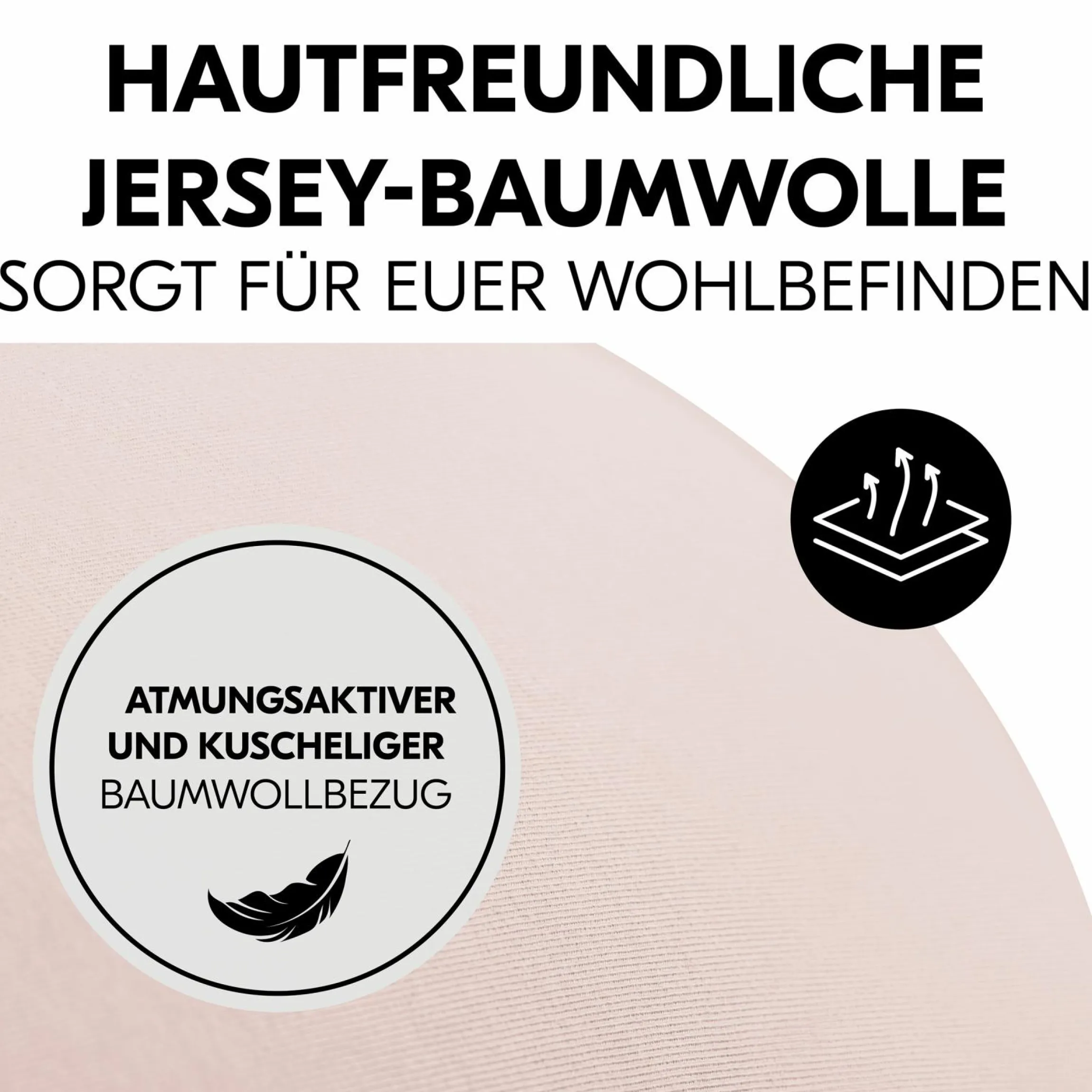 Schwangerschafts- und Stillkissen - Nurse N Care (190 cm Länge) - Smoky Pink