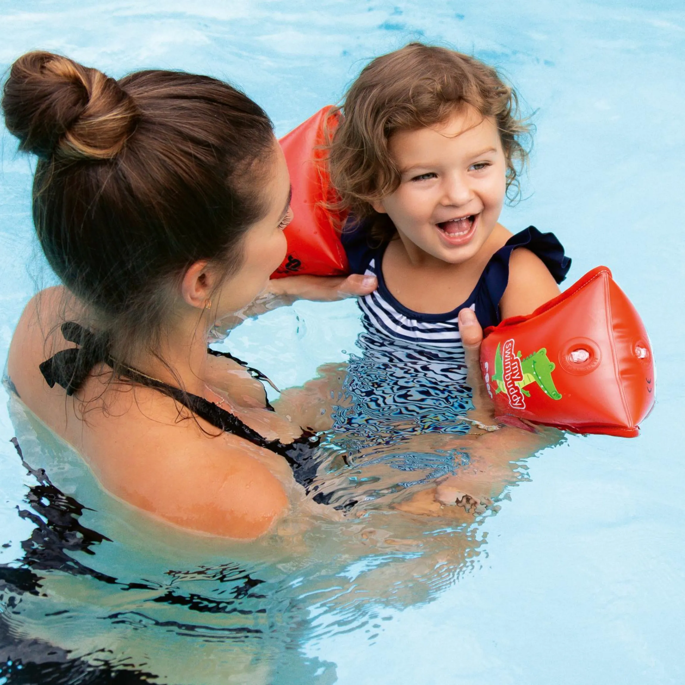 Schwimmflügel myswimbuddy von 1 Jahr - 6 Jahre (11 kg - 30 kg) - Rot - Kollektion 2024