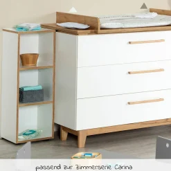Seitenregal für Serie Carina - Weiß