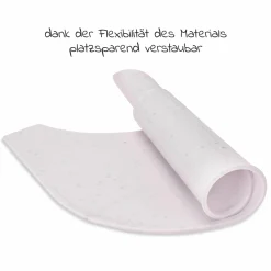 Silikon Auflage für Alpha Essbrett (rutschhemmend und abwischbar) - Highchair Tray Mat - Beige Speckle