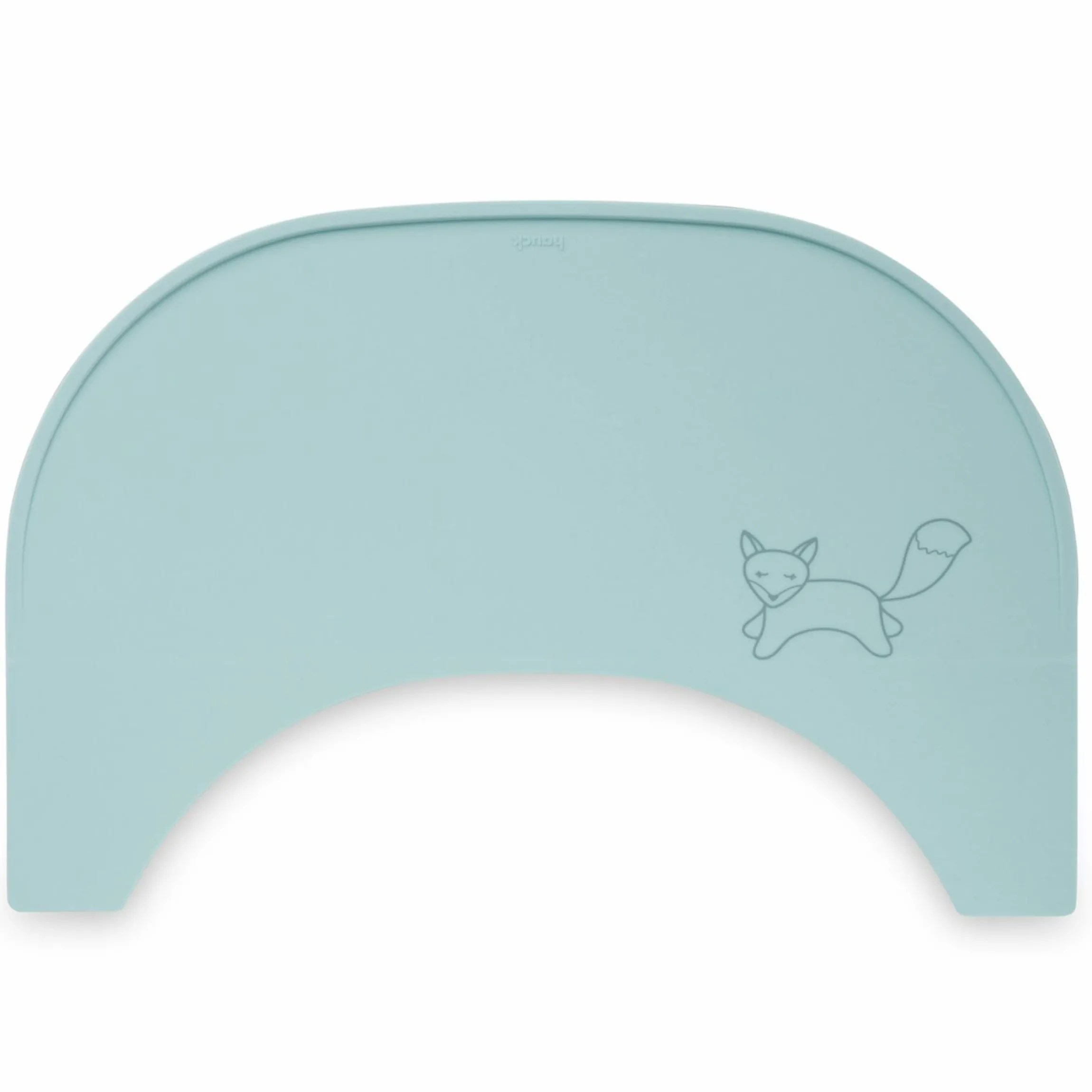 Silikon Auflage für Alpha Essbrett (rutschhemmend und abwischbar) - Highchair Tray Mat - Mint Fox