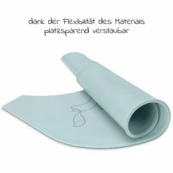 Silikon Auflage für Alpha Essbrett (rutschhemmend und abwischbar) - Highchair Tray Mat - Mint Fox