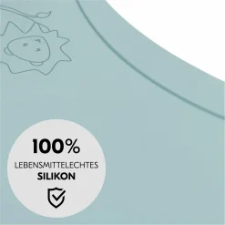 Silikon Auflage für Essbrett Wooden Tray (rutschhemmend und abwischbar) - Lion - Mint