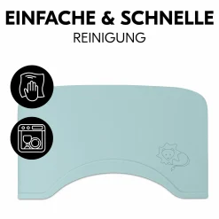 Silikon Auflage für Essbrett Wooden Tray (rutschhemmend und abwischbar) - Lion - Mint