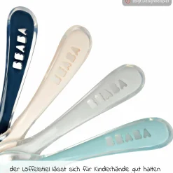 Silikon-Löffel 4er Pack Zweite Altersstufe - Drizzle
