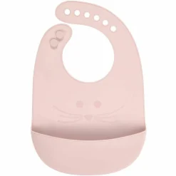 Silikon-Lätzchen - Little Chums Mouse - Rose