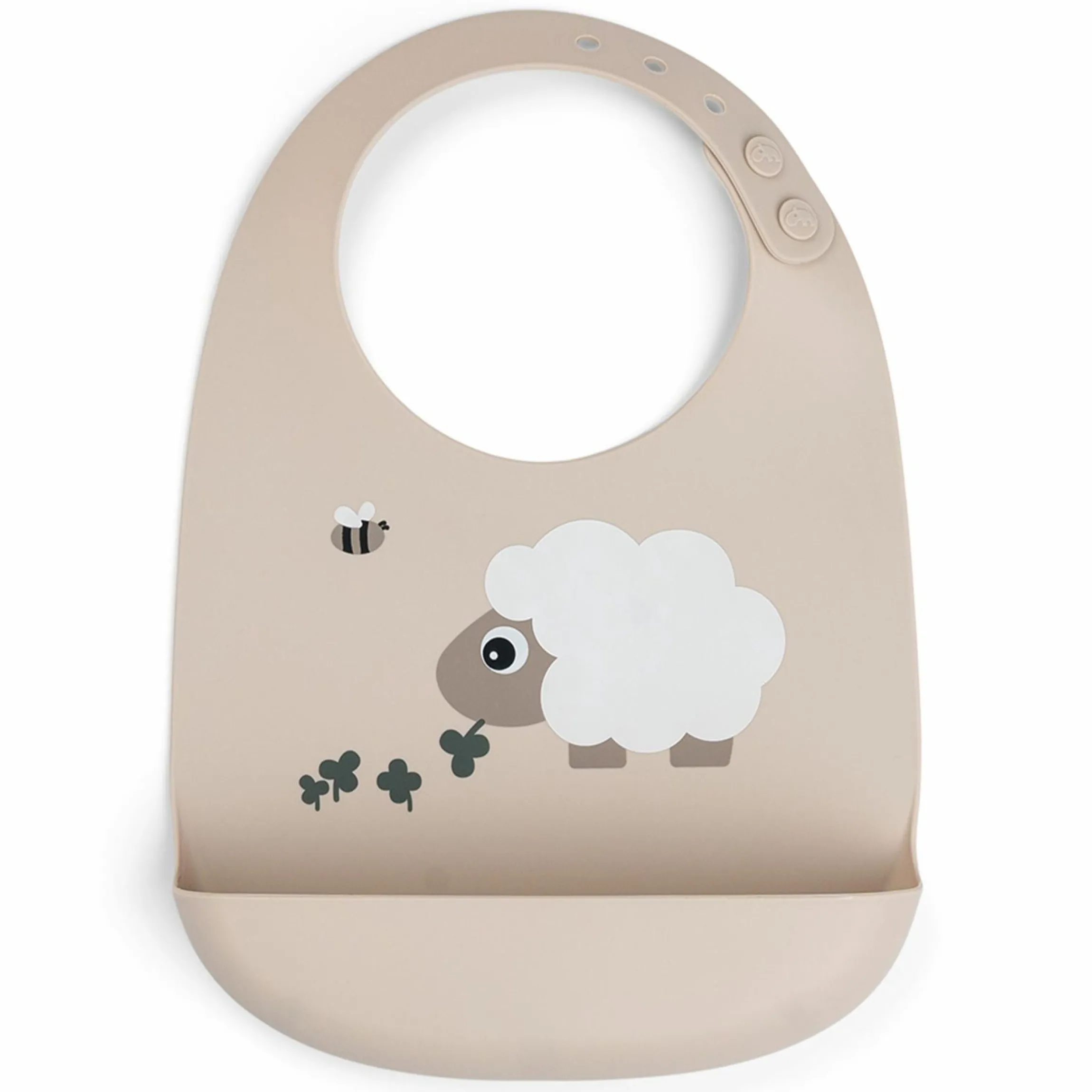 Silikon-Lätzchen - Sheepy - Sand
