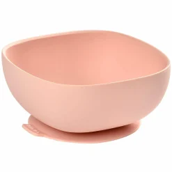 Silikon-Schale mit Saugfuß - Rose Pink