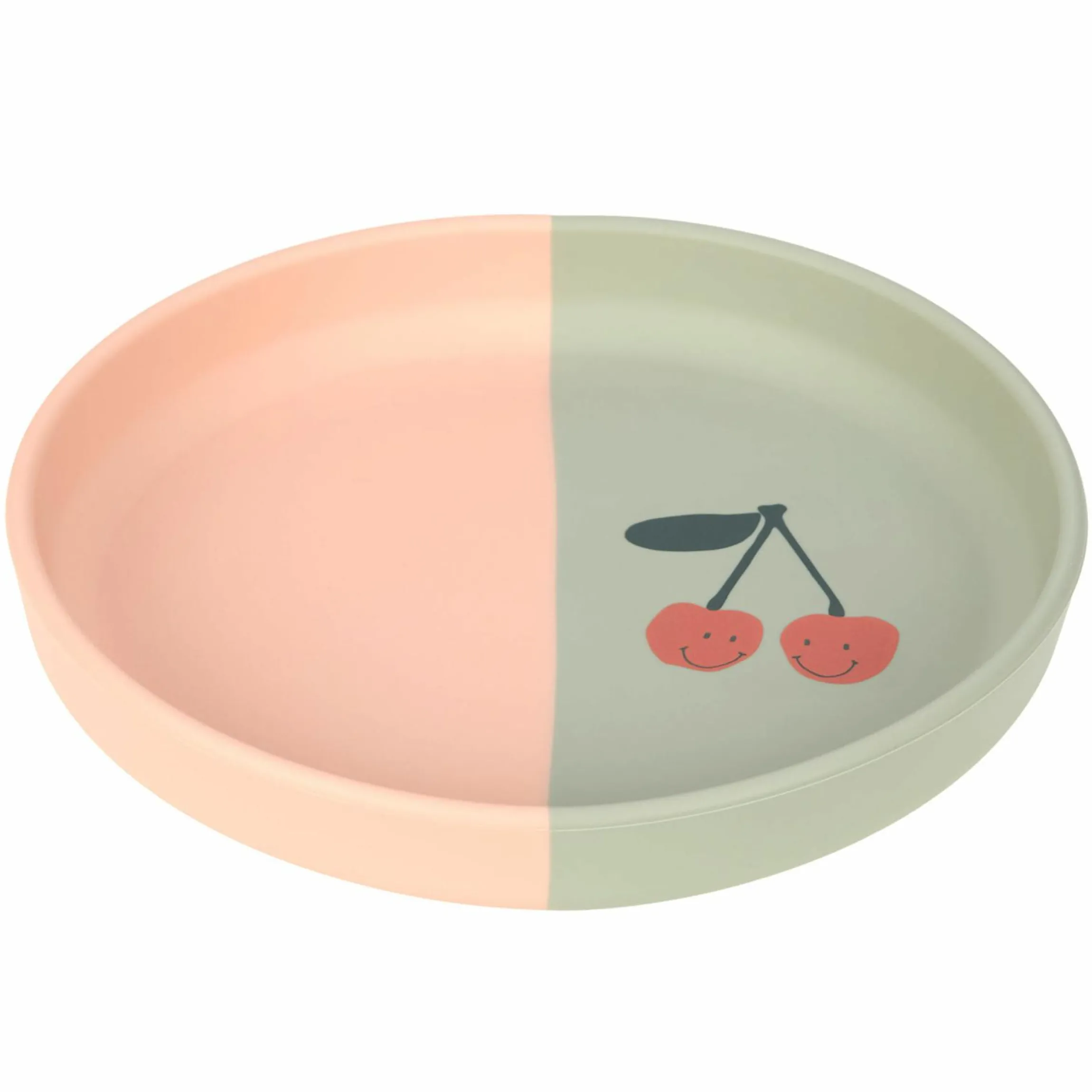 Silikon-Teller - Happy Fruits - Cherry