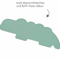 Silikon-Tischunterlage - Croco - Grün