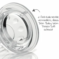 Silikon-Trinksauger 2er Pack Gr. M (für Folgenahrung 2)