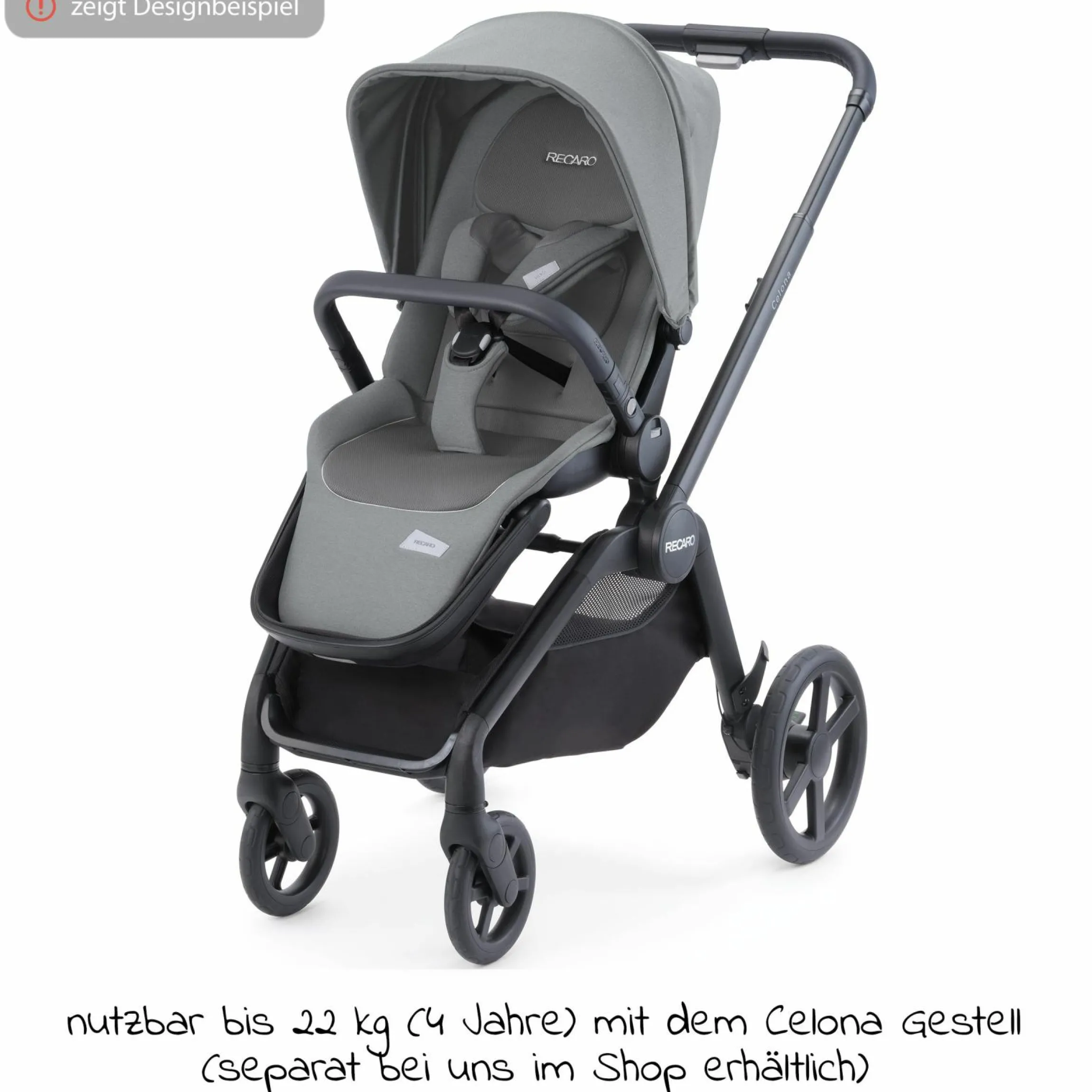 Sitzeinheit für Sadena und Celona - Prime - Silent Grey