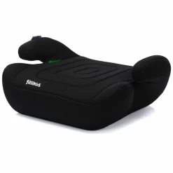 Sitzerhöhung Booster Basic R129 ab 7 Jahre - 12 Jahre (135 cm - 150 cm) ohne Isofix mit Gurtbefestigung - Schwarz