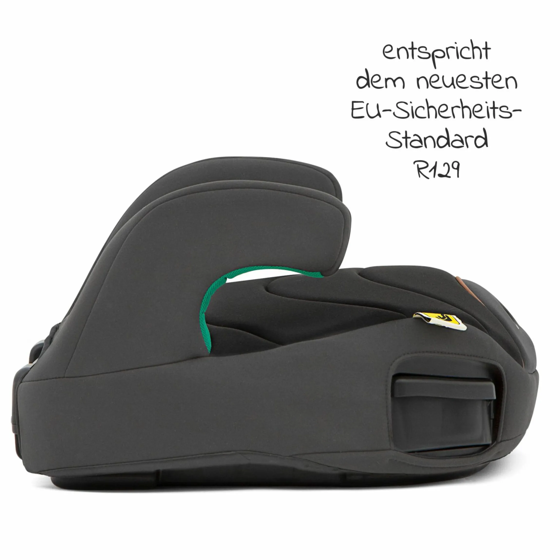 Sitzerhöhung Booster Eversure Lite R129 i-Size ab 7 Jahre - 12 Jahre (135 cm - 150 cm) nur 2kg leicht - Ebony - Kollektion 2025