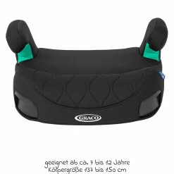 Sitzerhöhung Booster Max R129 ab 7 Jahre - 12 Jahre (135 cm - 150 cm) inkl. Isofix - Midnight - Kollektion 2025