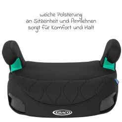 Sitzerhöhung Booster Max R129 ab 7 Jahre - 12 Jahre (135 cm - 150 cm) inkl. Isofix - Midnight - Kollektion 2025