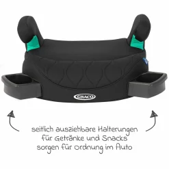 Sitzerhöhung Booster Max R129 ab 7 Jahre - 12 Jahre (135 cm - 150 cm) inkl. Isofix - Midnight - Kollektion 2025