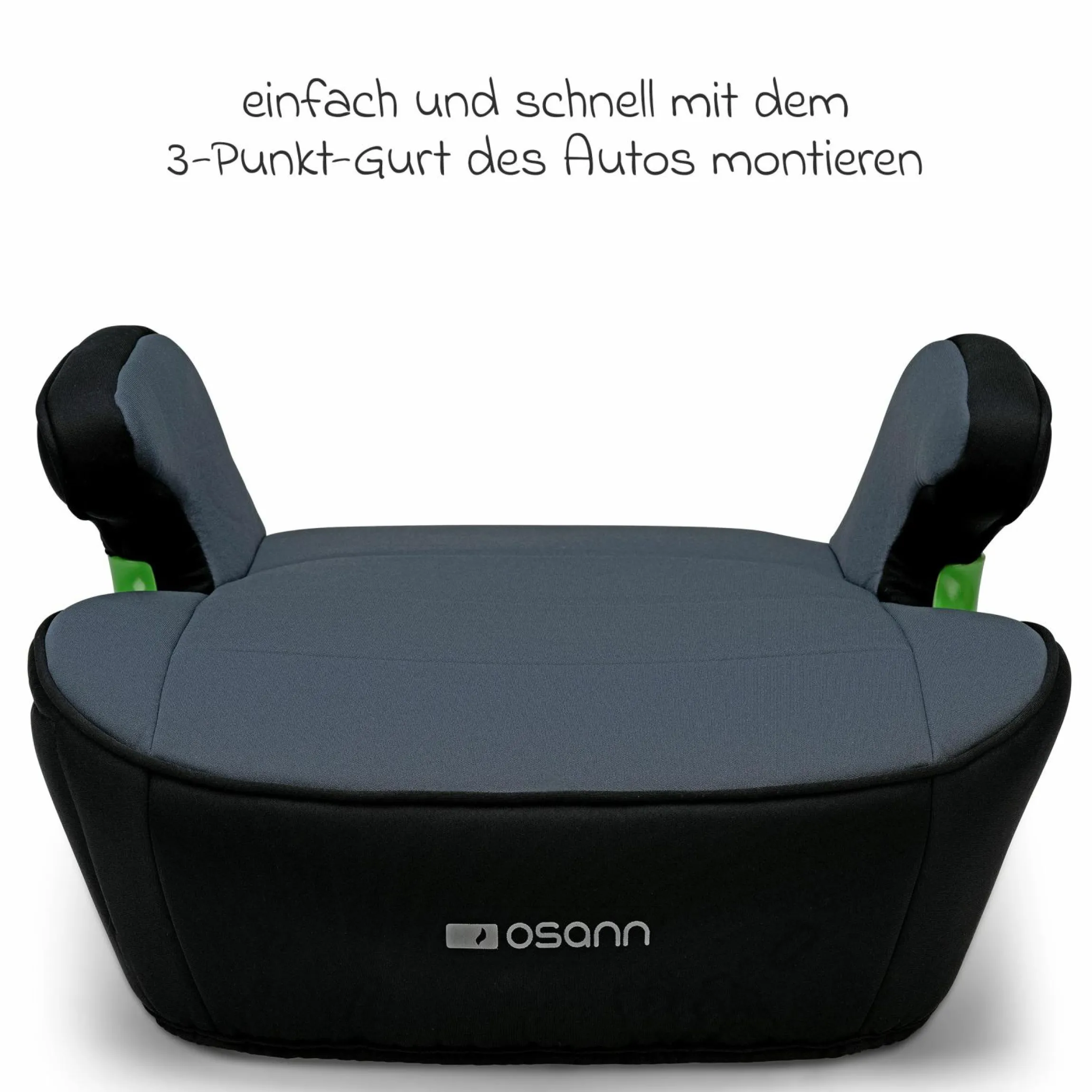 Sitzerhöhung Junior ab 7 Jahre - 12 Jahre (126 cm - 150 cm) - Nero - Kollektion 2025