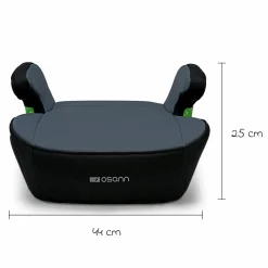 Sitzerhöhung Junior ab 7 Jahre - 12 Jahre (126 cm - 150 cm) - Nero - Kollektion 2025