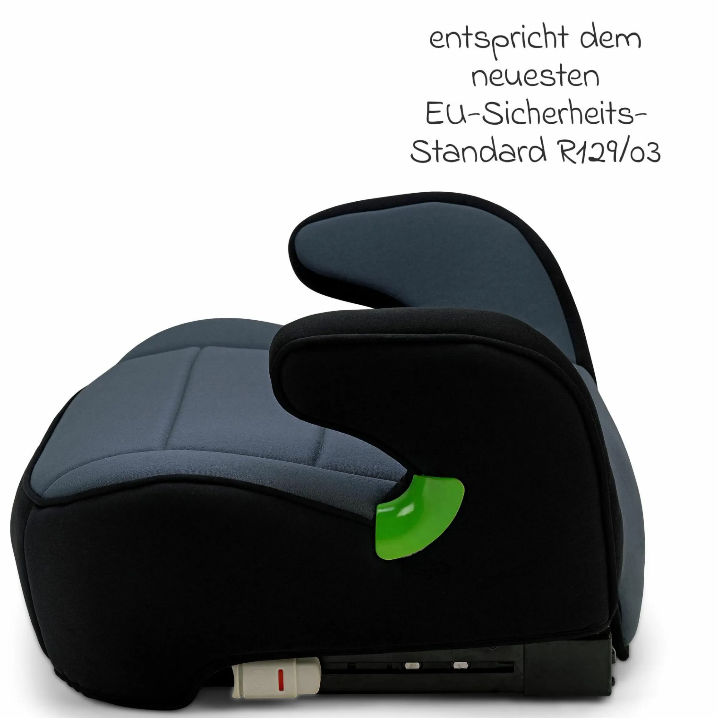 Sitzerhöhung Junior Isofix ab 7 Jahre - 12Jahre (126 cm - 150 cm) inkl. Isofix - Nero - Kollektion 2025