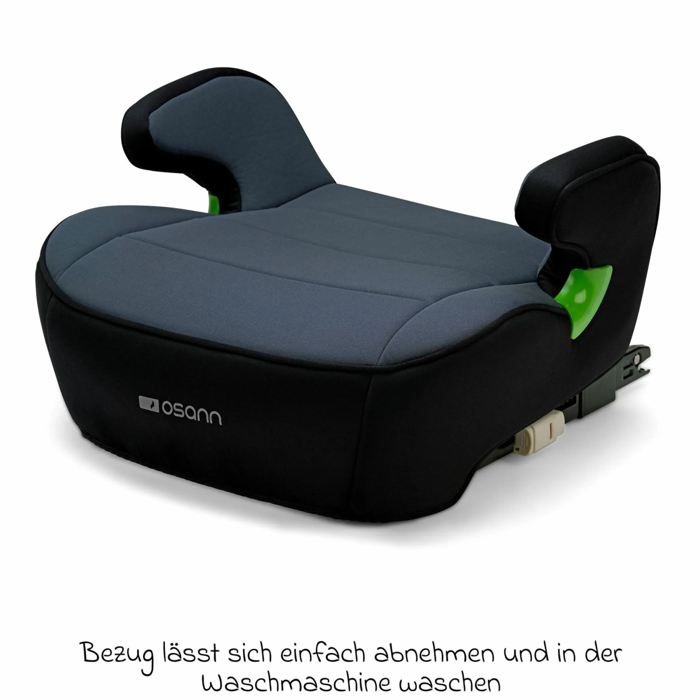Sitzerhöhung Junior Isofix ab 7 Jahre - 12Jahre (126 cm - 150 cm) inkl. Isofix - Nero - Kollektion 2025
