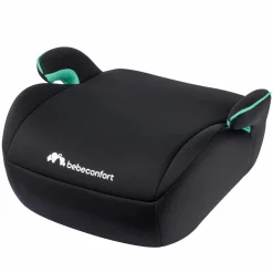 Sitzerhöhung Manga i-Safe ab 6 Jahre - 12 Jahre (128 cm - 150 cm) für die Fahrzeuggurtbefestigung - Full Black