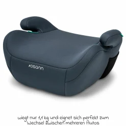 Sitzerhöhung Up i-Size ab 7 Jahre - 12 Jahre (125 cm - 150 cm) nur 1,1 kg leicht - Grey - Kollektion 2025