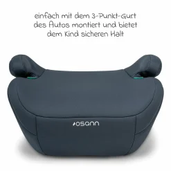 Sitzerhöhung Up i-Size ab 7 Jahre - 12 Jahre (125 cm - 150 cm) nur 1,1 kg leicht - Grey - Kollektion 2025