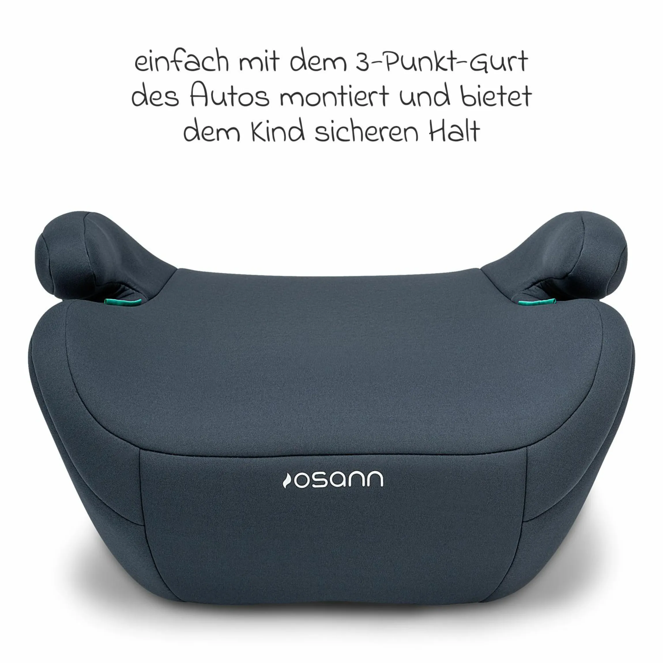 Sitzerhöhung Up i-Size ab 7 Jahre - 12 Jahre (125 cm - 150 cm) nur 1,1 kg leicht - Grey - Kollektion 2025