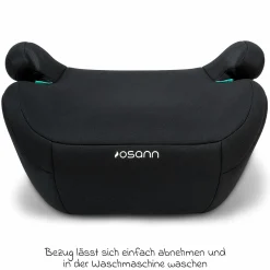 Sitzerhöhung Up i-Size ab 7 Jahre - 12 Jahre (125 cm - 150 cm) nur 2,15 kg leicht - Black - Kollektion 2025