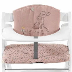 Sitzkissen / Hochstuhlauflage für Alpha Hochstuhl Highchair Pad Select - Disney - Bambi Rose