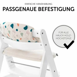 Sitzkissen / Hochstuhlauflage für Alpha Hochstuhl - Highchair Pad Select - Jersey Organic