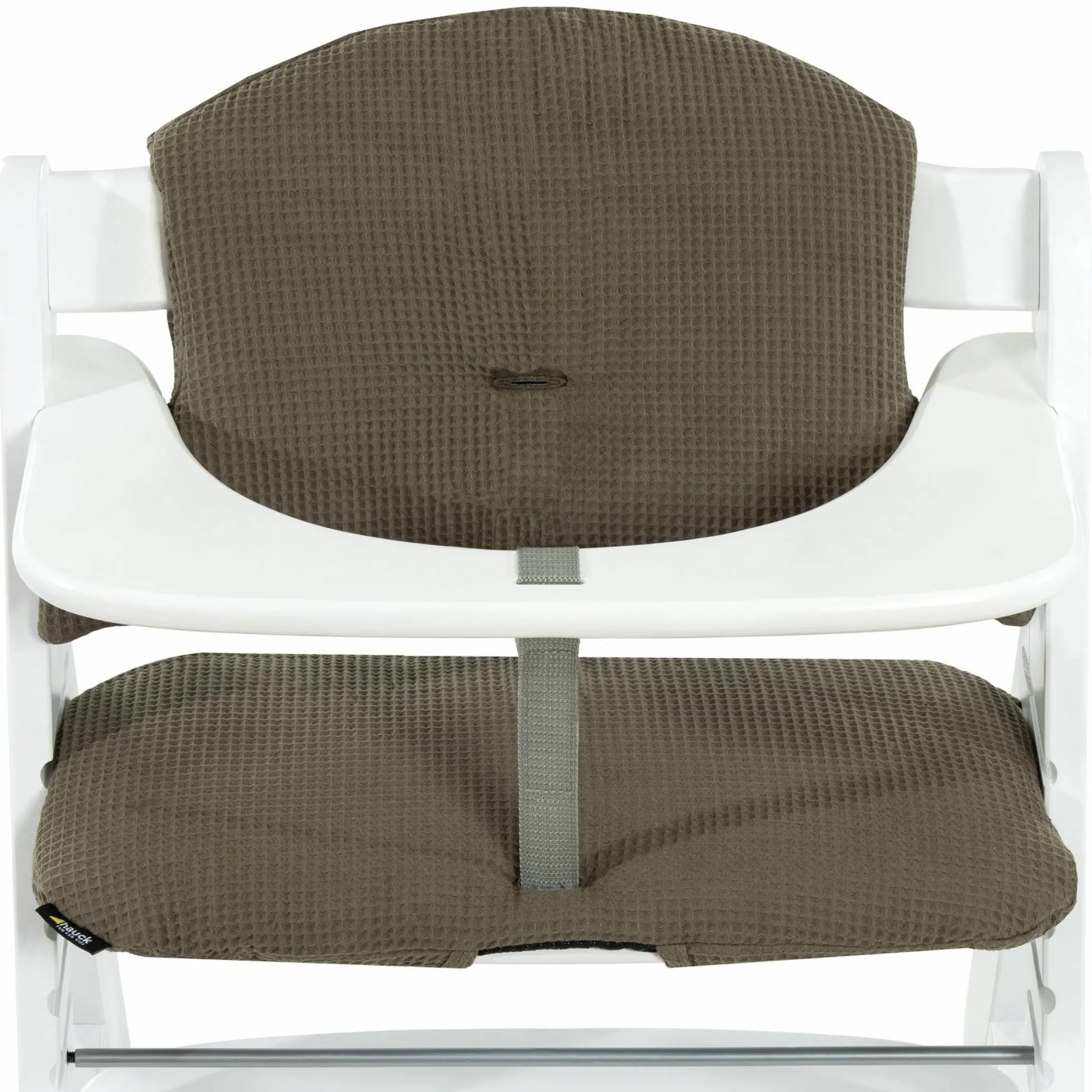 Sitzkissen / Hochstuhlauflage für Alpha Hochstuhl - Highchair Pad Select - Waffle Pique Olive