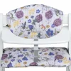 Sitzkissen / Hochstuhlauflage Highchair Pad für Alpha Plus Hochstuhl - Floral Beige