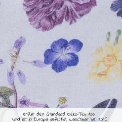 Sitzkissen / Hochstuhlauflage Highchair Pad für Alpha Plus Hochstuhl - Floral Beige