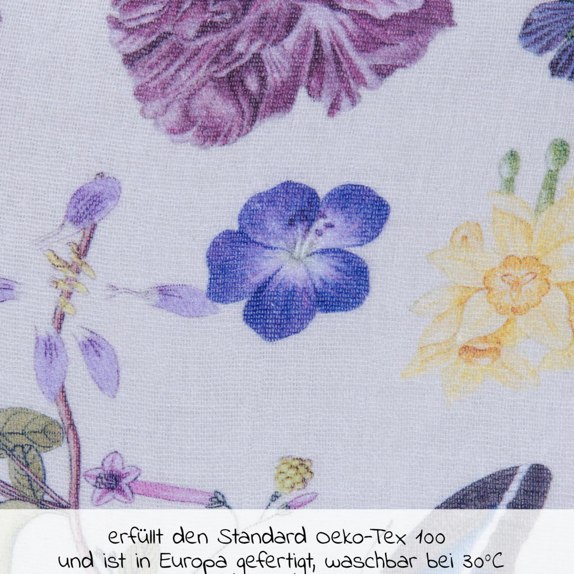 Sitzkissen / Hochstuhlauflage Highchair Pad für Alpha Plus Hochstuhl - Floral Beige